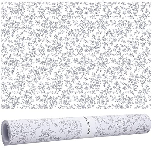 Eersida 20 Blatt duftende Schubladeneinlagen für Kommode, nicht klebend, duftende Schubladeneinlagen, Papier für Schlafzimmer, Küchenschrank, Zuhause, Regal, Schrank (frische Blume)