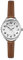 Sekonda Harley Damen-Armbanduhr, 25 mm, Quarz, Analog-Anzeige, braunes Lederband, 40479