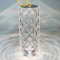 XVZ kristall Lampe, LED Kristall Tischlampe Kabellos Touch Dimmbar Diamond USB Akku Tischlampe, 2000mAh Rose Nachtlicht für Schlafzimmer Wohnzimmer Büro Party Weihnachten Deko