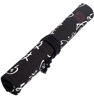 Cabilock 20 Pinselhalter Für Leinwandkunst Farbpinsel Reise-make-up-pinsel Federmäppchen Künstler Malen Aquarell-ölbeutel Kunstpinselhalter Pinseletui Hohe Kapazität Bürstenwalze Reisen