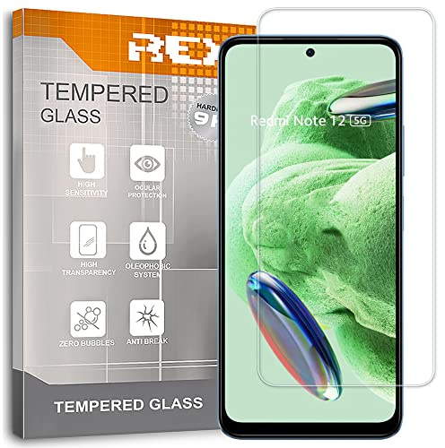 3X Protector Pantalla para XIAOMI REDMI Note 12 4G, Cristal Vidrio Templado Premium