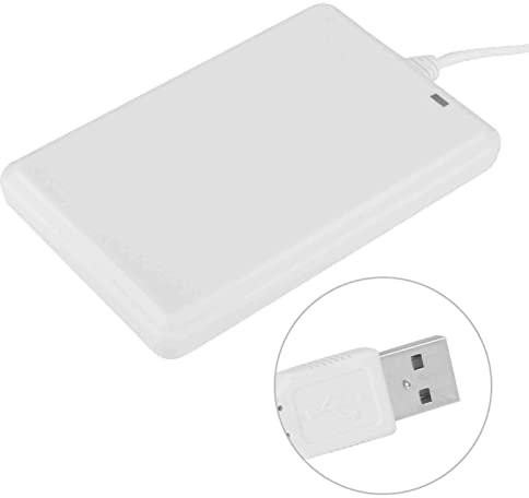 Smart Card Reader, NFC Türkartenleser, USB-Schnittstelle, Treiberfrei, Eingebauter Summer für die Lautsprechersteuerung (13,56 MHz IC-Karte)