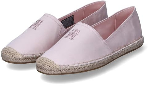 Tommy Hilfiger Espadrillas Donna Scarpe in Tela, Rosa (Whimsy Pink), 37