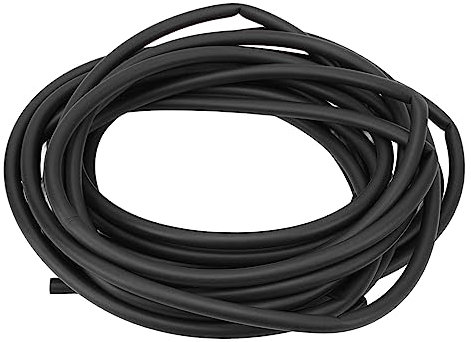 10m Bike Frame Internal Housing Damper, 6mm Foam Sleeve Hose Bicycle Cable Bike Brake Variable Speed Line Tube, for Mountain Bikers and Road(Black)