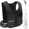 ZelaFit® Running Vest with Running Water Bottle and Straw - Reflective Hydration Vest with 8 Pockets - Hydration Backpack Alternative for Men & Women