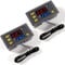Greluma 2 Pz W3230 Regolatore di temperatura digitale DC 12V, interruttore di controllo termostato display LED 20A con sonda sensori NTC 10K, intervallo da -50 ℃ a 110 ℃