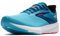 BROOKS Damen Launch 10 Sneaker, Kristallmeer/Blauhäher/Schwarz, 36.5 EU
