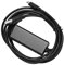 Fayrimi Ethernet-Adapter mit Netzkabel für TV-Stick (2. Generation), 4K-Stick, TV-Quadrat, Micro-USB auf RJ45-LAN-Adapter, Schwarz