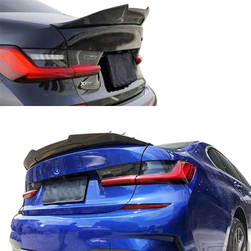 Fly Design Heckspoiler passend für BMW 3er G20 Extra Breit Glanz Schwarz