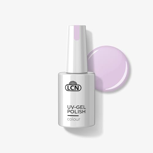 LCN UV-Nagellack Soft Purple– Deckender und langanhaltender Shellac – Schonende Soak-off Ablösung – Vegan, tierversuchsfrei und HEMA-frei – 10 ml