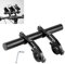 Yemiany Estensione Manubrio Bici, Prolunga Manubrio Bici da 20 cm con 2 Staffe Morsetto, 1 Chiave Esagonale, 6 Cannucce e 2 Guarnizioni, Estensione Universale Manubrio Bicicletta in Alluminio