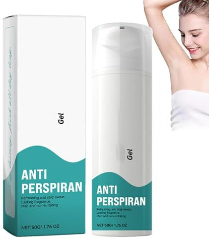 Antitranspirant GEL/Zerstäuben Gegen Schwitzige Hände, Schweiß Füße Schwitzen im Gesicht | Gegen Achselgeruch | Gegen Starkes Schwitzen am Kopf Deodorants & Anti-Perspirants Männer Frauen (50ml)