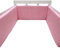 Baby Bettumrandung Nestchen Babybett Umrandung Bettumrandung Babybett, Umrandung Babybett, Babybett Umrandungen, Nestchen Babybett Kinderbett Umrandung, Größe: ca. 30x200cm N