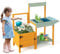 Maxmass Kids Potting Bench Table, Outdoor Toddlers Mud Kitchen Playset with See-Through Window, Planter Box, Trellis & Garden Tools, Kids Play Kitchen Toy Gardening Center for 3-8 Years Old