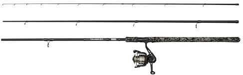 Mitchell Tanager G2 Feeder Combo | 3pc Coarse Fishing Rod & Reel Set | Ideale per Carpe, Orate e Barbigli | Pescatori principianti e intermedi | Nero, 3.30m Moderato Veloce Rod, Mulinello 3000