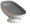 Porte-savon auto-drainant avec 20 ventouses pour une utilisation sûre dans la salle de bain (boîte grise)
