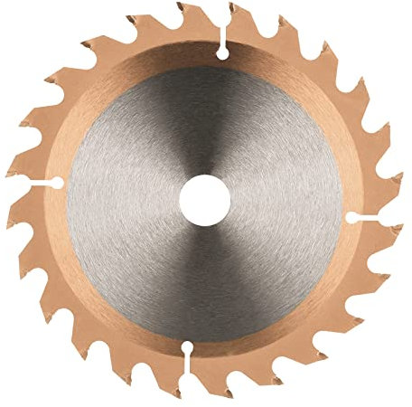 LKLNCXC Saw blade 150mm 16/24/30T Circular Saw Blade TCT Saw Blade TiCN Coated Carbide Cutting Disc Woodworking Saw Blade,150x20x24T(150x20x24T)