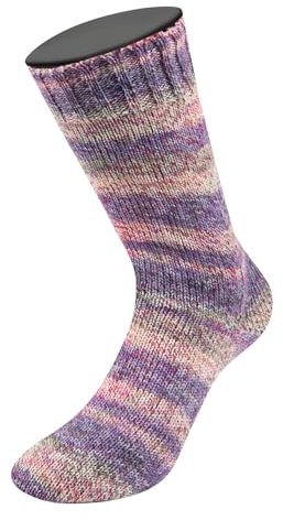 LANA GROSSA Landlust die Sockenwolle | Garn aus Merinowolle in verschiedenen Farben | Handstrickgarn aus 80% Schurwolle (Merino) & 20% Polyamid | 100g Wolle zum Stricken & Häkeln | 420m Garn FB 217