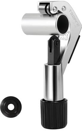 Rohrschneider, Lenker Sattelstütze Gabel-Rohrschneider, Mountainbike-Metallrohrschneider für 1/4''-1-5/8'' zum Schneiden von Kupfer Aluminium, Stahl, Kunststoff mit Schneidrädern