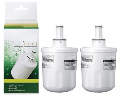 UEIUTEHD Refrigerator Water Filter Replace,Compatible For Samsung, Product DA29-00003F,Compatible For Aqua-Pure Plus(2pcs)