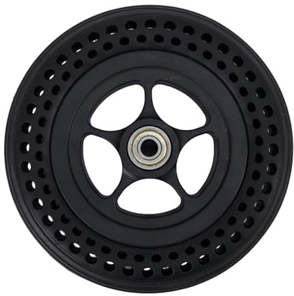 Moliuoly 6x11/4 Reifen mit Radnabe für Rollstuhl, 6 Zoll Vollgummireifen für Ottobock M2
