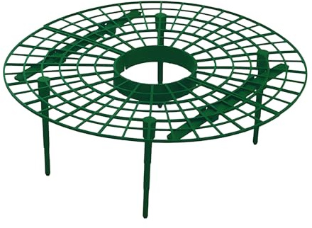 Rankgitter für Kletterpflanzen, Gartengeräte mit robustem Halter | Erdbeeren mit Fruchtschutz – für den Außenbereich, Terrasse, Balkon, Garten, und Kletterpflanzen