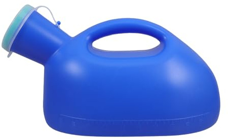 Operitacx Urinoir Portatif pour Homme avec Couvercle, Matériau Pp Sûr et Étanche, pour Voyage et Usage Lit, Bouteille D'urine Pratique et Anti-débordement