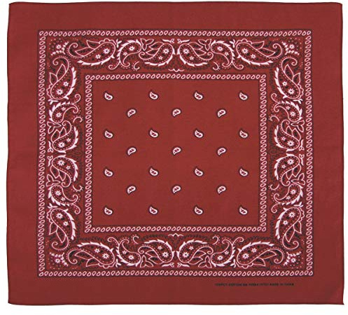 MFH Bandana Cotton Burgundy
