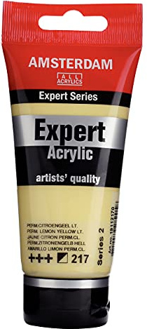 Amsterdam Expert Series Acrylic Tube 75 ml Permanent lemon yellow light 217 (19112170)