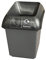 Chabrias 30 Litre Black Lid & Battery Logo Recycling Bin – UK Made 100% Recycled Plastic Colour Coded Simpler Recycling Options
