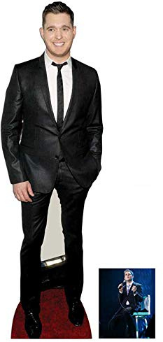 Canadian soul singer Lifesize Cardboard Cutout (Standee/Standup) - Includes 8X10 (25X20Cm) Star Photo