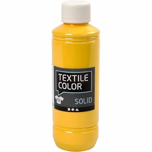 Creativ Pintura de tela de cobertura completa, amarillo, talla única