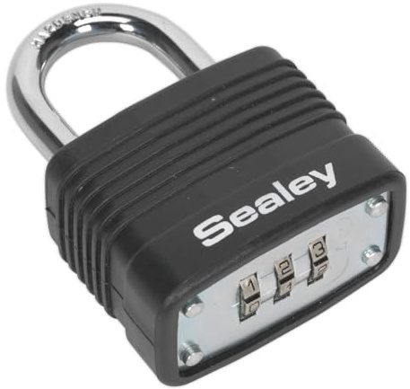 Sealey PL301C 40mm Steel Body Combination Padlock