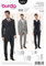 Burda Mens Sewing Pattern 6871 - Suit Jackets, Waistcoat & Trousers