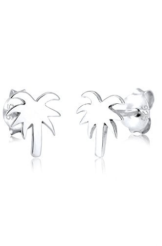Elli Ohrringe Damen Palme in 925 Sterling Silber