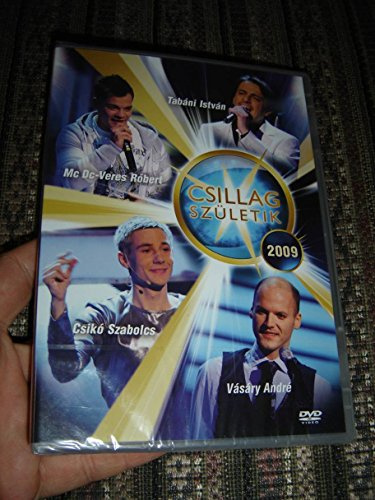 Csillag Születik 2009 / A Star Is Born 2009 / Hungarian Language Only Reality TV Talent Show / Hungarian Version of American Idol [European DVD Region 2 PAL]