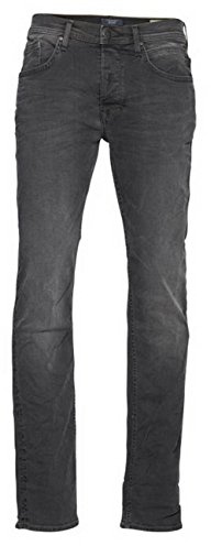 Blend Men's Twister Slim Jeans - Grey - W32/L34