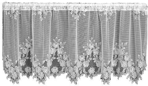 Tour de lit en Dentelle Heritage, Dentelle., Pétale, 60.96 x 152.4 x 1.2547600000000001 cm