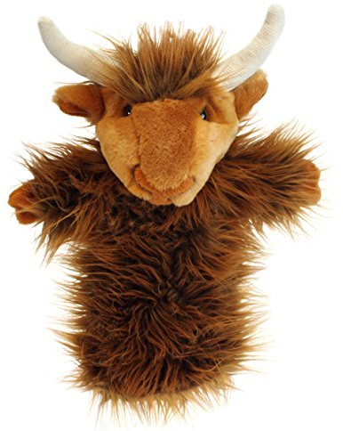 The Puppet Company - Long Sleeves - Highland Cow Hand Puppet