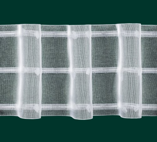 Ruther & Einenkel Gardinenband, PES, halbtransparent, 1000 x 10 x 0.1 cm