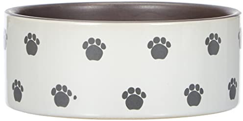 Nobby Hunde Keramiknapf PATA, creme / grau Ø15,0 X 6,0 cm, 1 Stück
