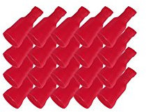 Flachsteckhülsen vollisoliert rot 0,5-1,5 mm 6,3 x 0,8 mm 100x Flachsteckhülse Crimpzange Flachstecker Crimp Zange Flach Stecker Kabelschuhe kfz ARLI