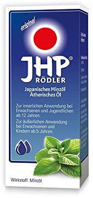 Original JHP Rödler Japanisches Minzöl zur Inhalation bei Atemwegsinfekten wie Erkältung und Schnupfen, 30 ml