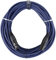Pronomic Stage DMX3-20 DMX-Kabel 20 Meter (zur Verkabelung von Lichteffekten, Goldkontakte, Mantelfarbe: Blau, XLR Male zu XLR Female)