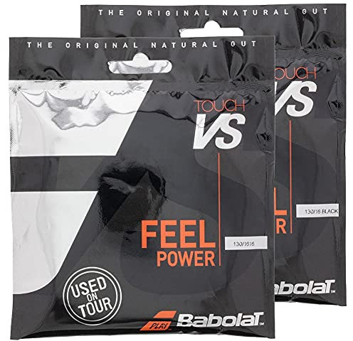 Babolat Touch Vs 12M Tennis Saitenset 12,2m Naturdarm Schwarz 1,30