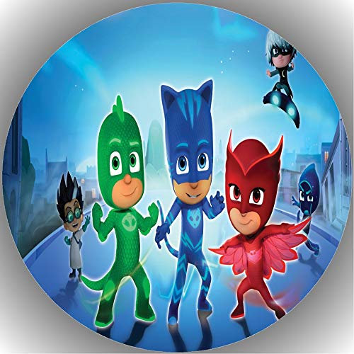 Fondant Tortenaufleger Tortenbild Geburtstag PJ Mask L8