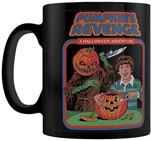 Pyramid International MGB26206 Steven Rhodes (Pumpkins Revenge) Black Coffee Mug, Ceramic, 11 oz