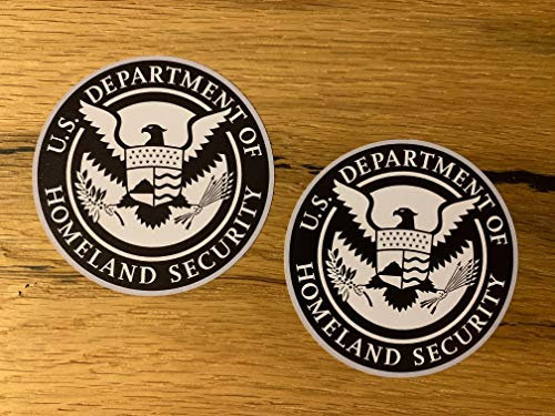 24/7stickers #864 / 2X Security Aufkleber 8cm Vintage Sticker Alarmanlage Auto Tuning Motorrad USA V8 Muscle Car Hotord Truck Pickup Safety