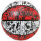 Spalding 84-537J Basketball Graffiti, Red x White, No. 7 Balls, Basketball, Basket