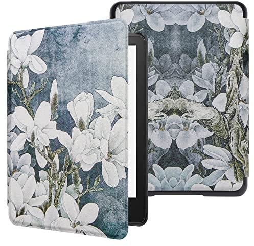 WALNEW Case for 6.8” Kindle Paperwhite 11th Generation (Model No. M2L3EK & M2L4EK), Premium Lightweight PU Leather Cover Protective Case with Auto Sleep/Wake
